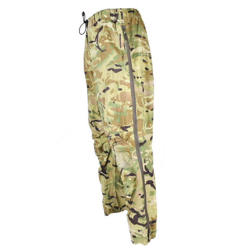 Combattimento militare dell'esercito britannico MTP pantaloni pioggia mimetici Goretex impermeabile