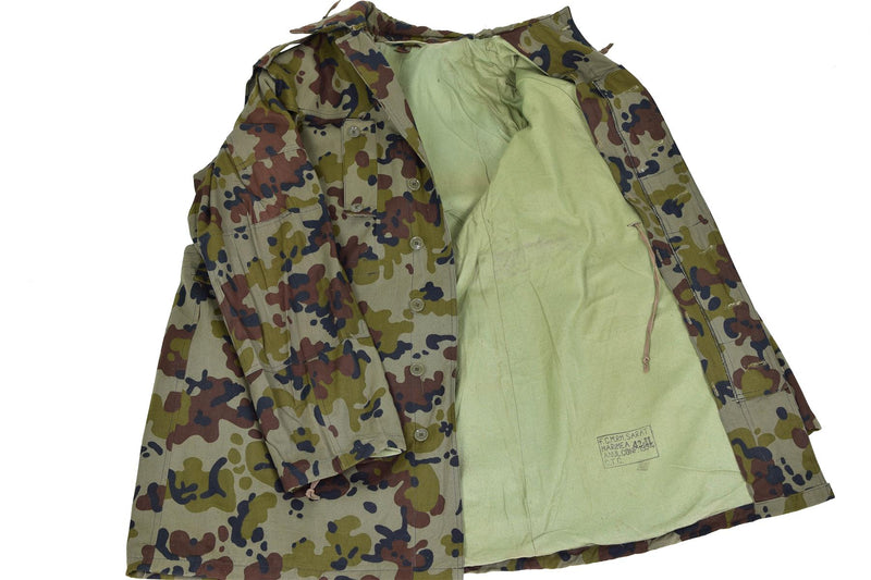 Vero esercito rumeno parka m93 combattimento camo foglia bdu giacca militare nuovo