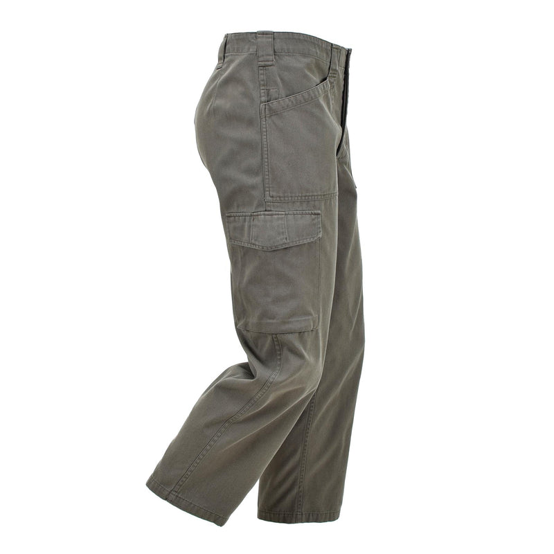 Pantaloni dell'esercito austriaco autentici M65 O.D Calza di combattimento militare Olive BDU