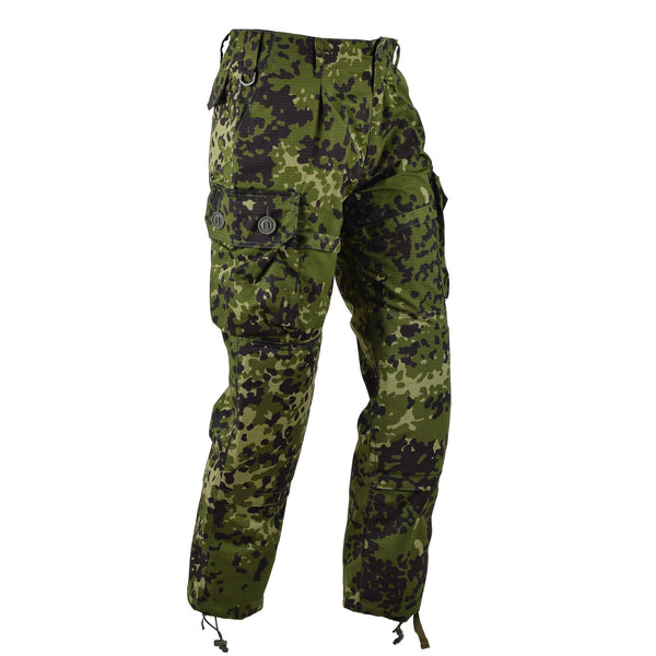 Tacgear marchio danese in stile militare pantaloni da combattimento cargo m84 camo ripstop