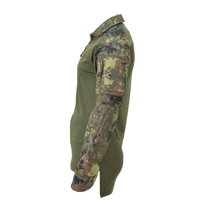 Marca tacgear camicie tedesche in stile esercito truppe biancheria intima flecktarn camo