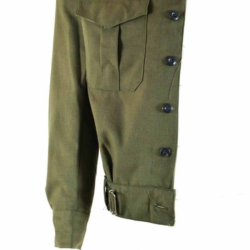 Guido campo dell'esercito greco Ike Giacca Gabardine Blaze Khaki Nuovo militare