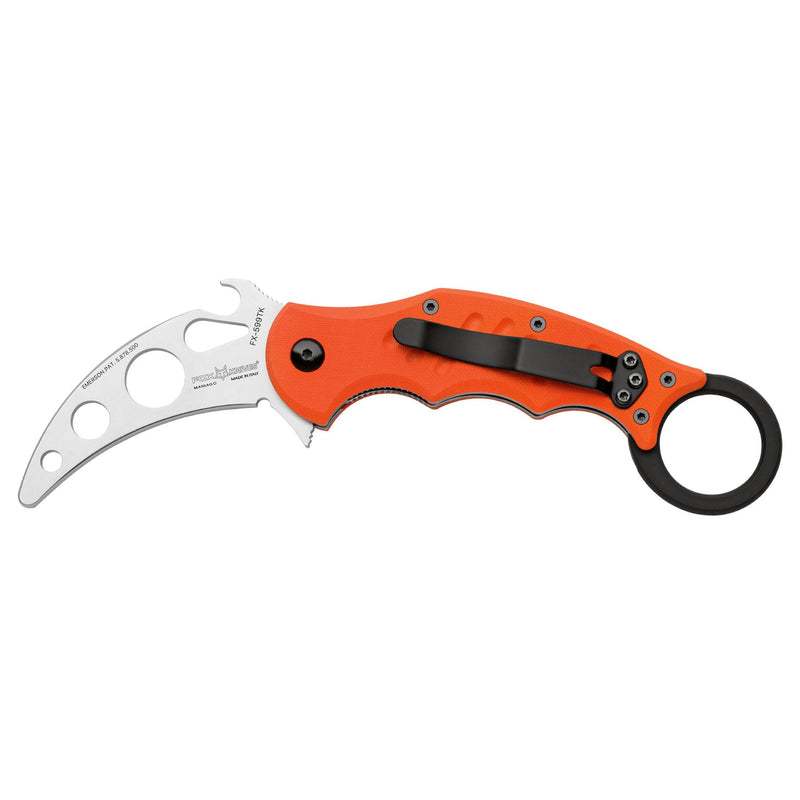 FOX COLPI FX-599 TK pieghevole karambit coltello aisi 420c in acciaio inossidabile