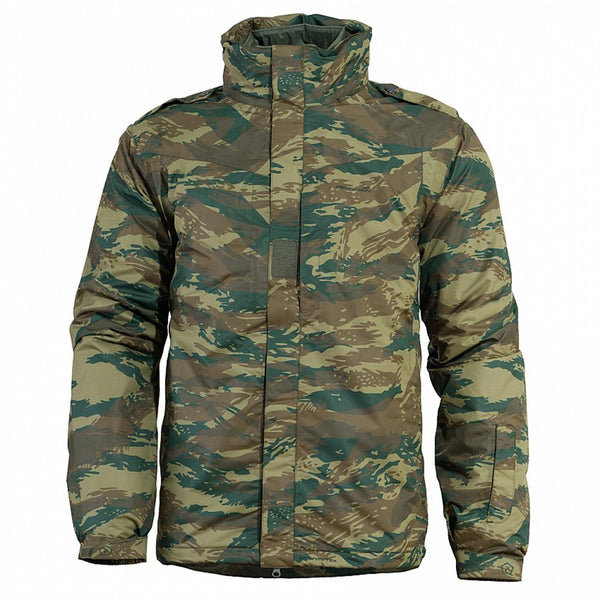 Pentagono Gen V3.0 Giaciglia militare greca Camo Giacca dell'esercito Waterproof Winter inverno