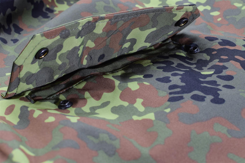 Mil-Tec Brand Giacca da campo dell'esercito tedesco Goretex Flecktarn Camo pioggia impermeabile