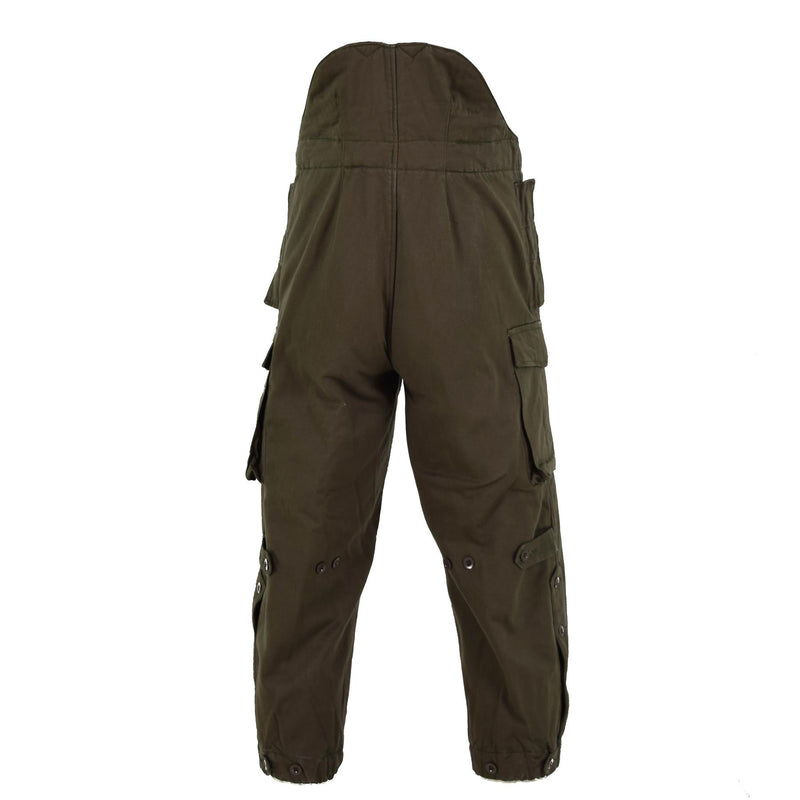 Pantaloni termici dell'esercito austriaco originali Bundeswehr pantaloni per la sospensione del freddo