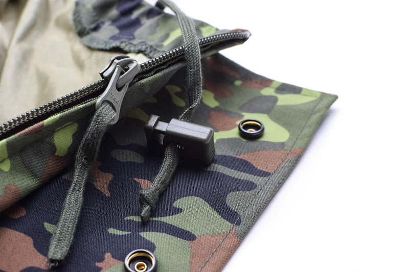 Mil-Tec Brand Giacca da campo dell'esercito tedesco Goretex Flecktarn Camo pioggia impermeabile