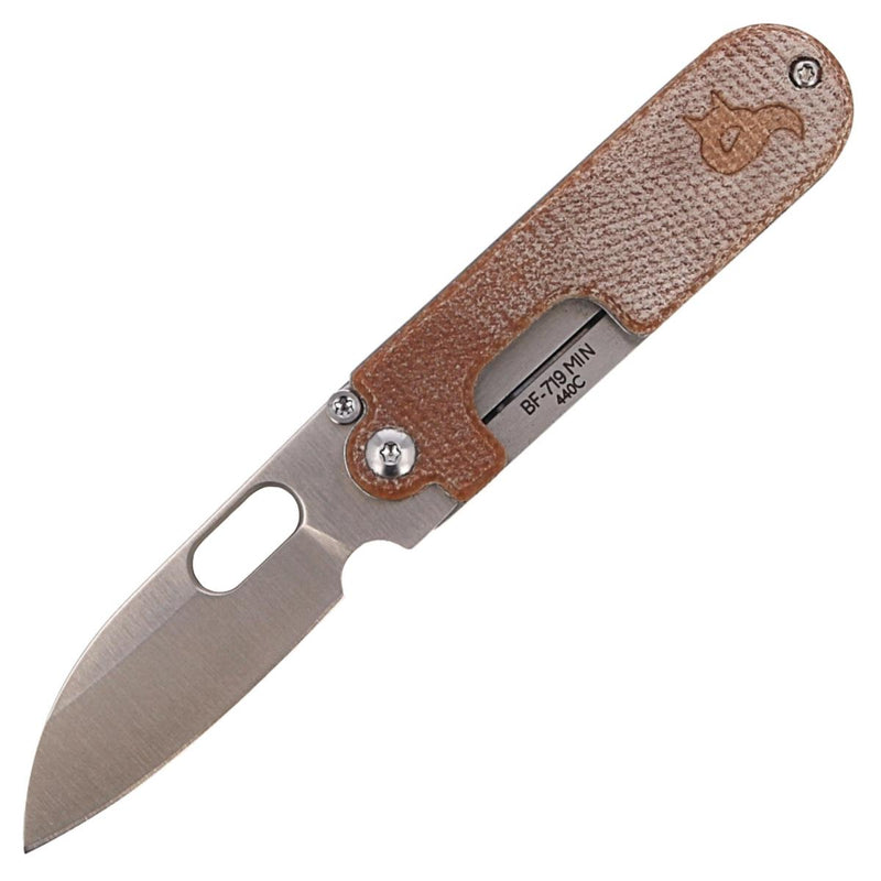 Fox Knives Bean Gen2 Pockeding Knife Pocket Micarta Manico in acciaio inossidabile 440c