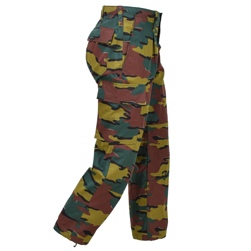 Pantaloni da combattimento sul campo dell'esercito belga originale Ripstop Pantaloni mimeti