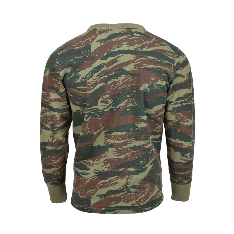 Farna dell'esercito greco originale Grecia Shirte di abbigliamento sportivo militare Lucertola camo