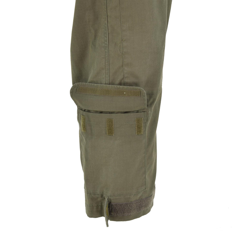 Originale Army Army Coverll Green Olive Green Ripstop Surplus militare