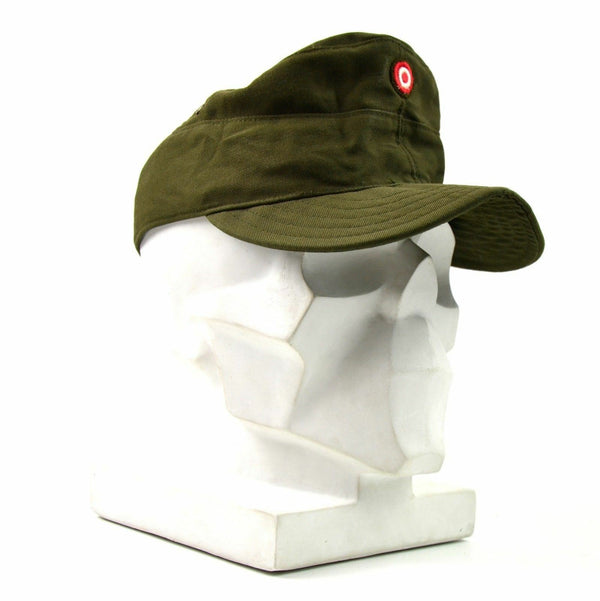 Cap da campo militare dell'esercito austriaco originale Austria Cappello Oliva Drab O.D Nuovo