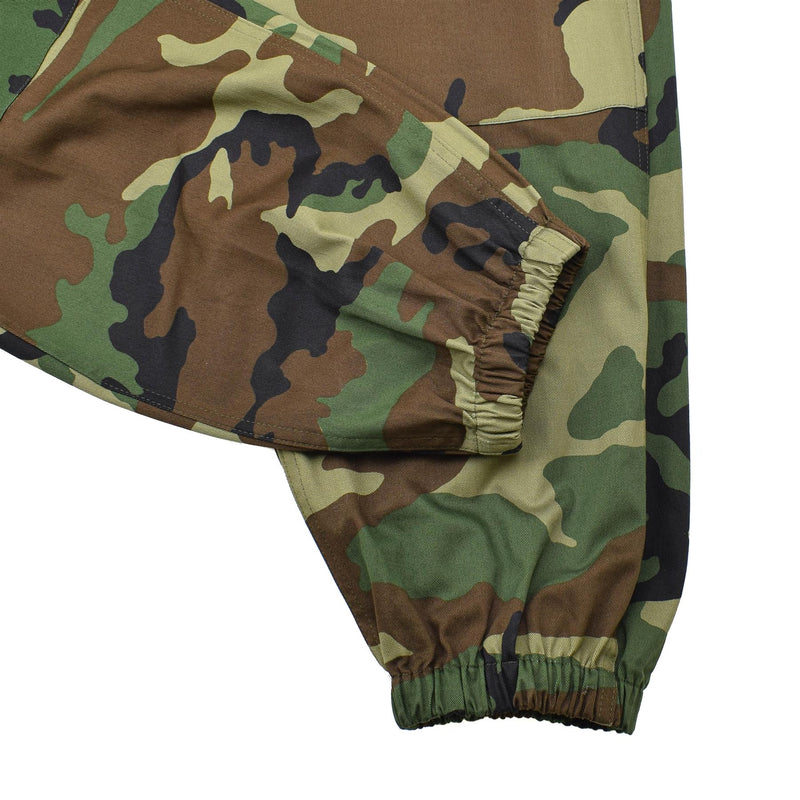 Pantaloni cargo militari italiani originali combattono i pantaloni camo di bosco nuovi