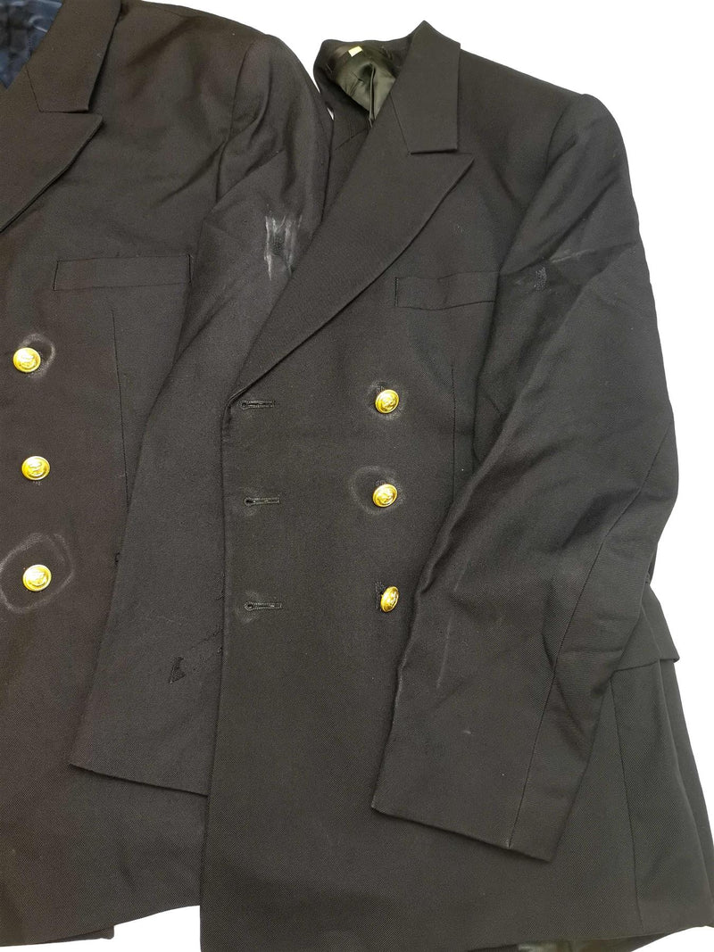 Giacca abito marines dell'esercito tedesco originale scuro divino uniforme formale militare