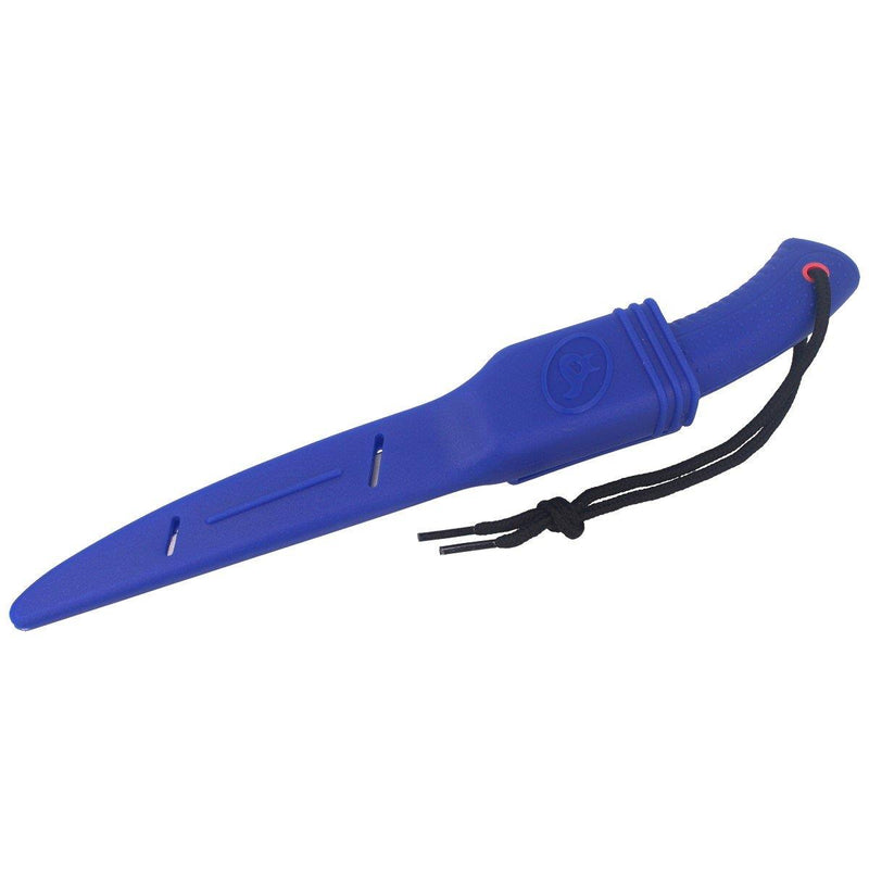 Coltelli volpe bf-cl 16 coltello da filetto in raso rivestito da 420c in acciaio 420c pp maniglia blu tpr