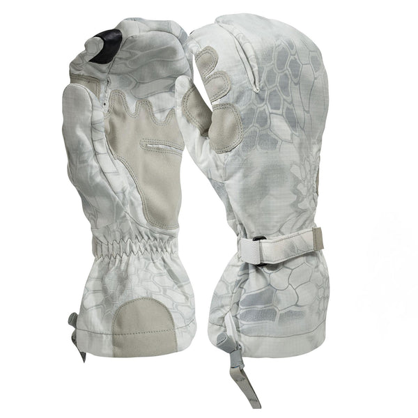 Original U.S Army Mittens White Camo Warm Winter Gloves Nuovo pronto per il touchscreen