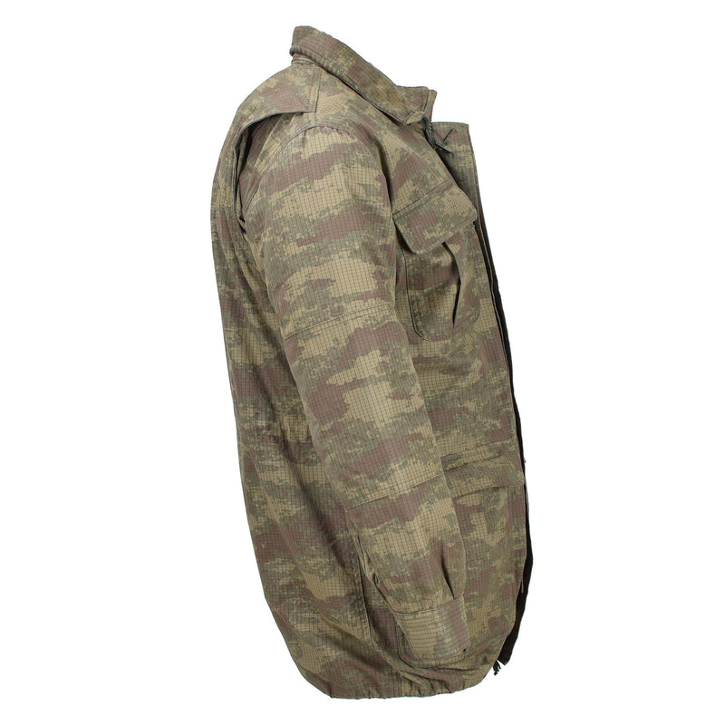 Giacca originale dei paracadutisti militari turchi parka camo mime