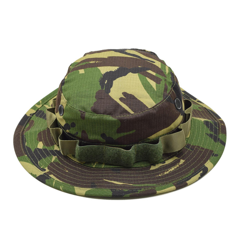 Tacgear Brand Boonie Hat British Army Style DPM RIPSTOP BDU Wide Brim Vent Holes