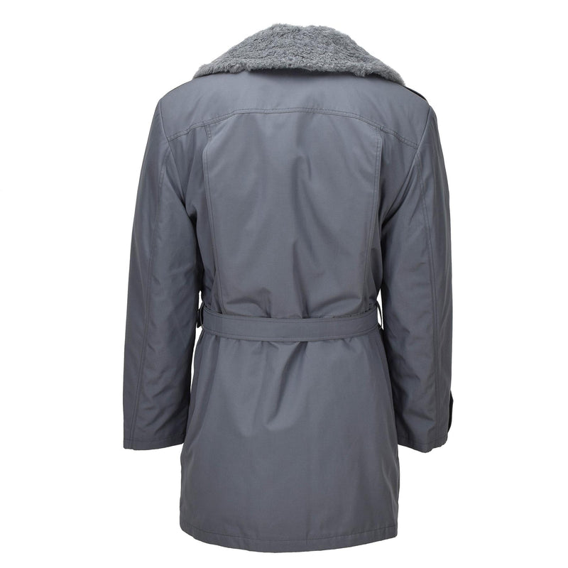 Original Ceca militare M85 giacca da campo parka in stile grigio lineare invernale