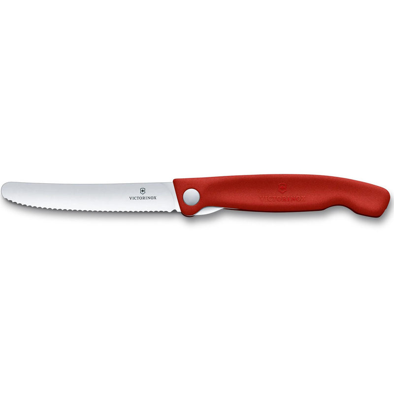 Victorinox Swiss Classic pieghevole pieghevole coltello inossidabile in acciaio in acciaio rosso