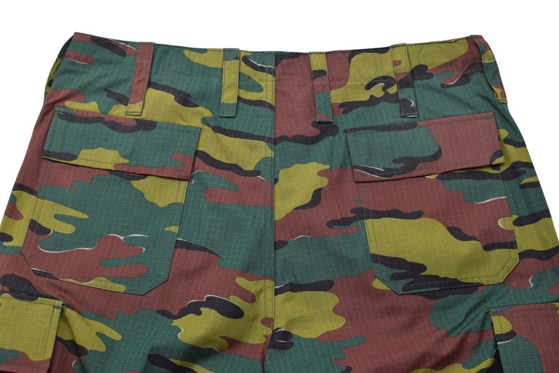 Pantaloni da combattimento sul campo dell'esercito belga originale Ripstop Pantaloni mimeti