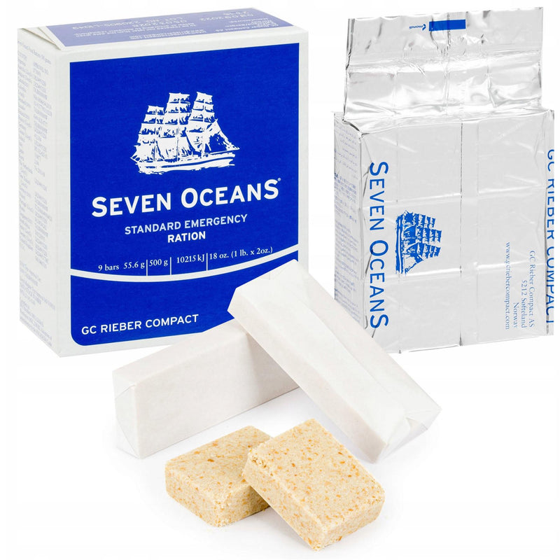 Seven Oceans Biscuit Ration Meal Emergency Food Survival Camping escursionismo 1pcs