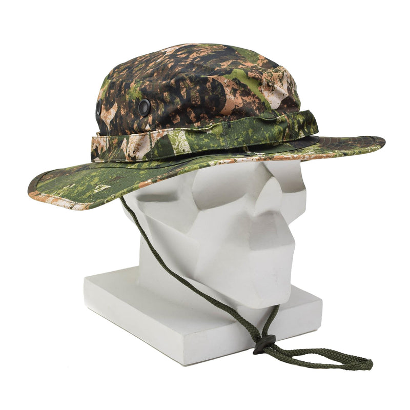 Mil-TEC Army Boonie Hat Cappello Laminato Cap MOLLE IMPERSABILE ATTENIBILE MOLLE HACK