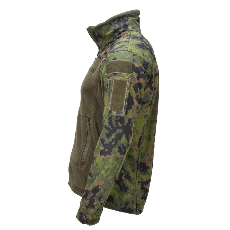 Giacca tattica MFH YKK ZIPS VENTIFICA A RIPSTO MANDESE REGOLABILI M05 CAMO FINULNA