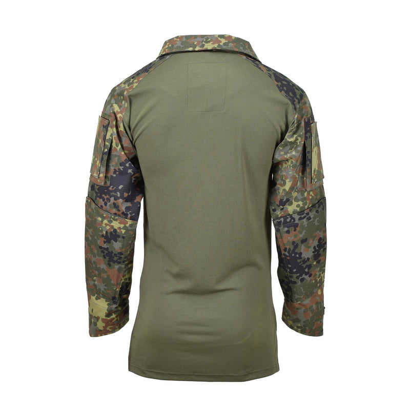 Marca tacgear camicie tedesche in stile esercito truppe biancheria intima flecktarn camo