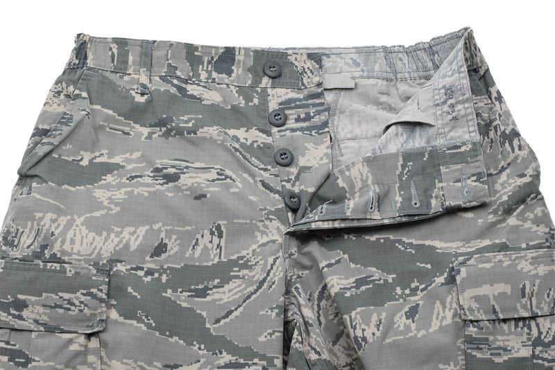 Pantaloni di campo militare degli Stati Uniti originali uomini strappati stop Abu Digital Tiger Stripe Camo