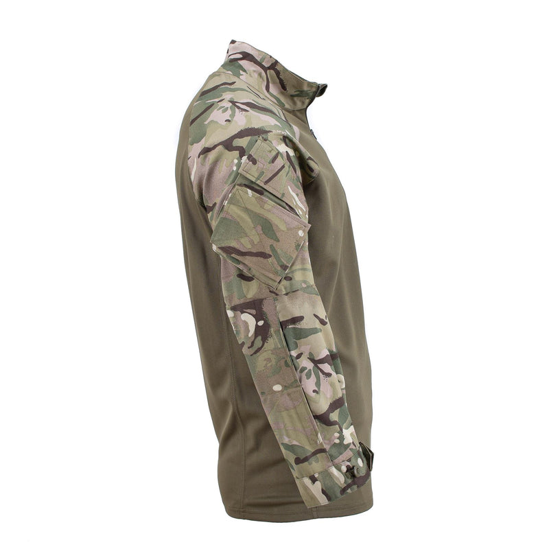 Shirt militare britannico originale Coolmax sottoscritto MTP Armatura tattica UBAC NUOVO