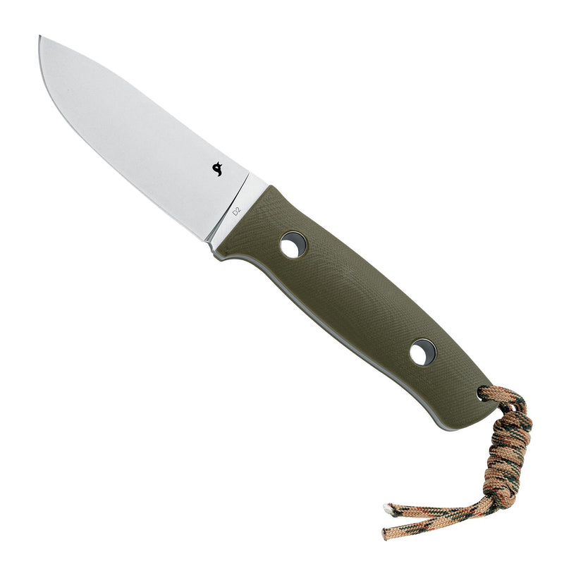 FOX COLPIVE BF-710 D2 BACCHIO FIZIO CHIFE KYDEX FIRESTARTER OD GREEN