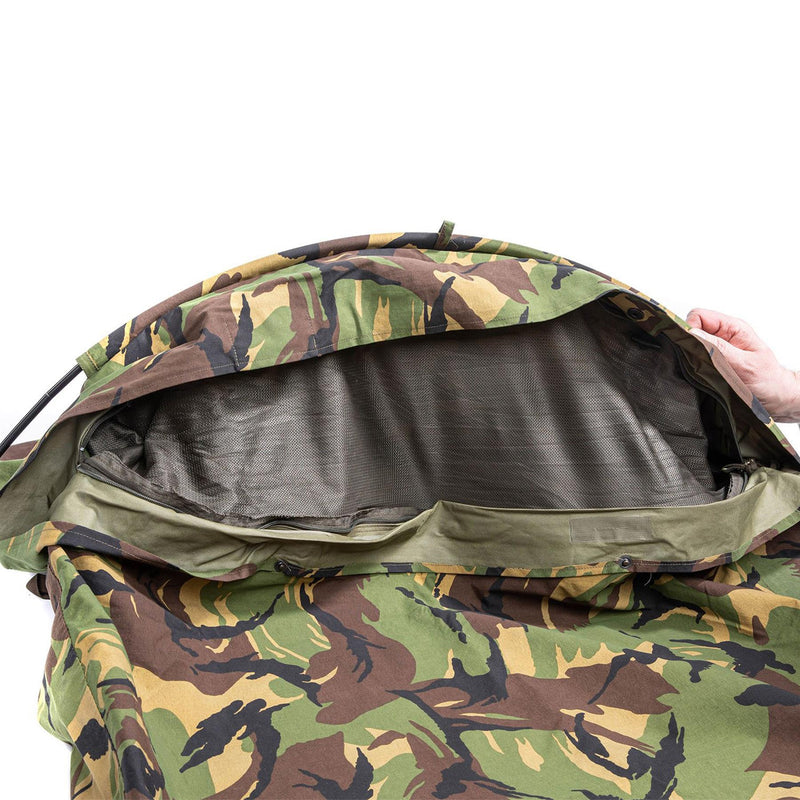 Borsa da sacco militare olandese originale DPM camuflage Goretex impermeabile antivento