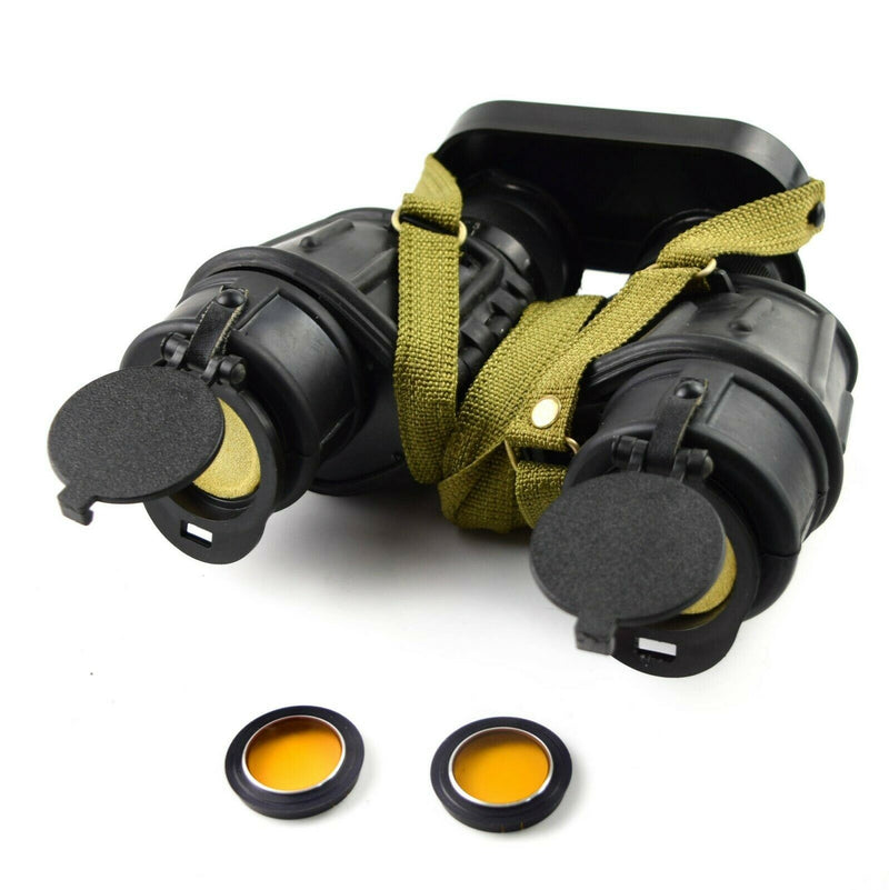 Original Rumano Army IOR VALDADA 7X40 BINOCULARS Ottica militare IR Filtro IR