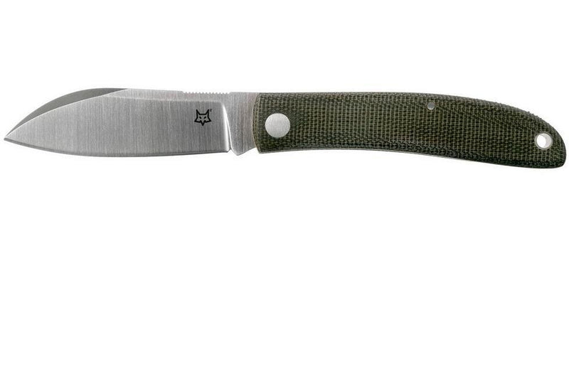 FOX CIFIVE Brand Italy Italia Livri pieghevole Acciaio inossidabile M390 Micarta verde