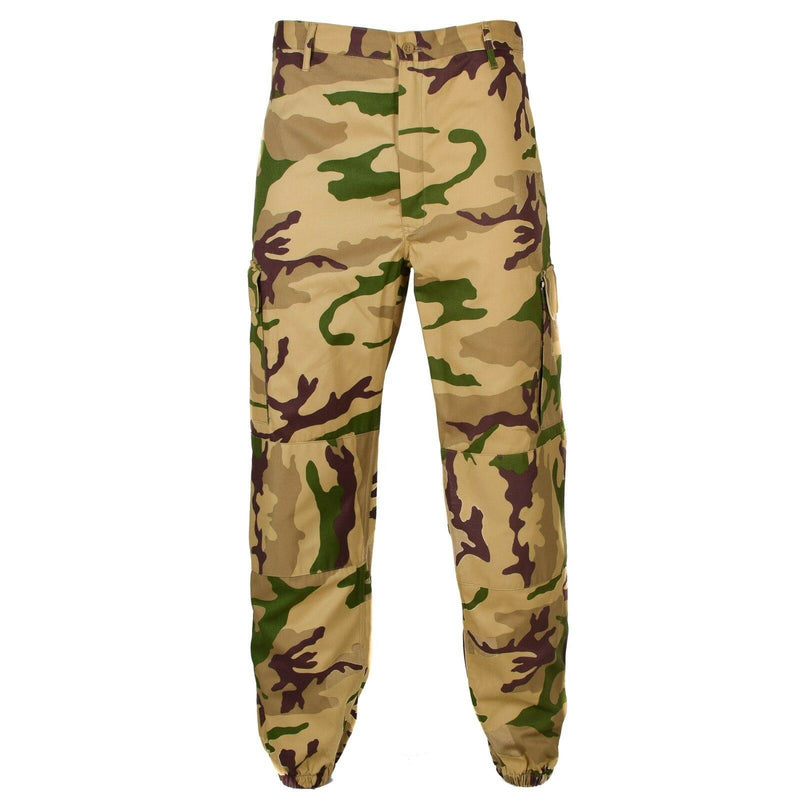 Pants dell'esercito italiano originale Combattimento Deserto Tropic Cimeflage Field Calco Nuovi