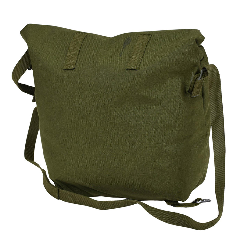 Oliva con rivestimento in nylon in pvc di borsa per spalla militare danese originale