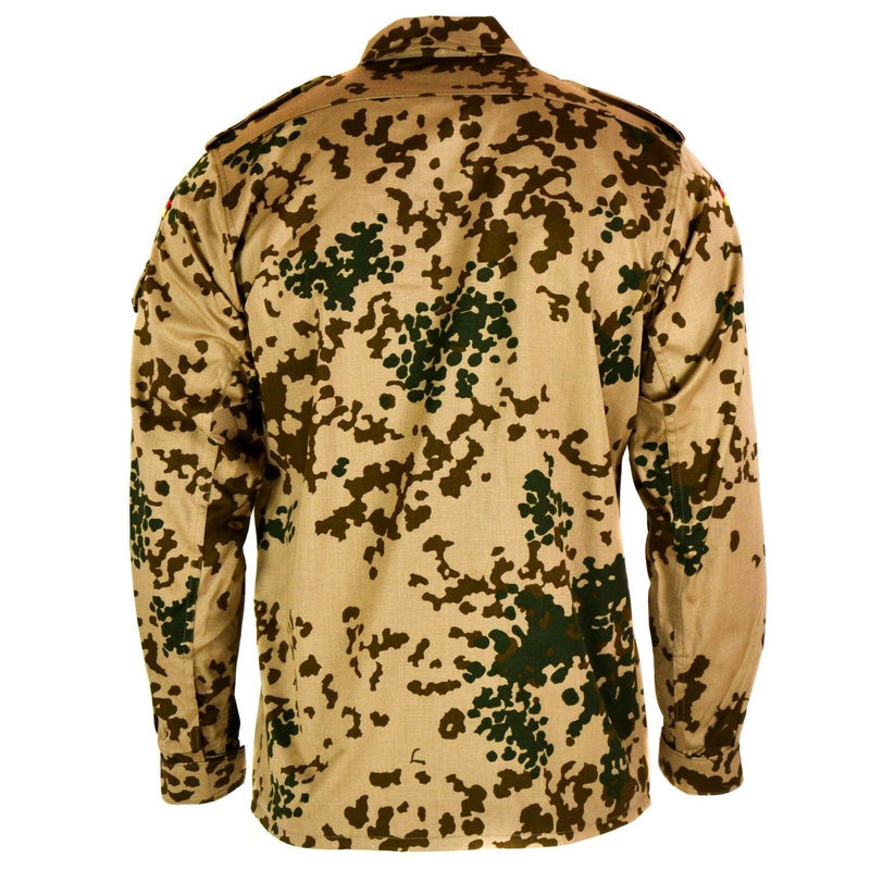 Shirt dell'esercito tedesco originale Desert Desert Tropic Camo Field Combat Giacca BW ESERCITÀ