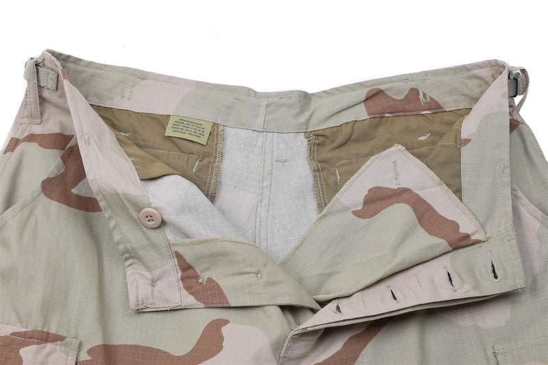 Mil-Tec Brand U.S. Army Style Cargo Pants Desert Desert Mamouflage BDU Pattern