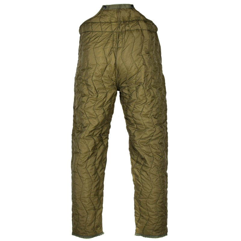 Genuini pantaloni trapunti dell'esercito tedesco pantaloni pantaloni interni più caldi inverno termico od