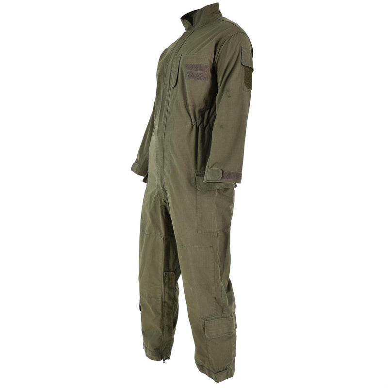 Originale Army Army Coverll Green Olive Green Ripstop Surplus militare