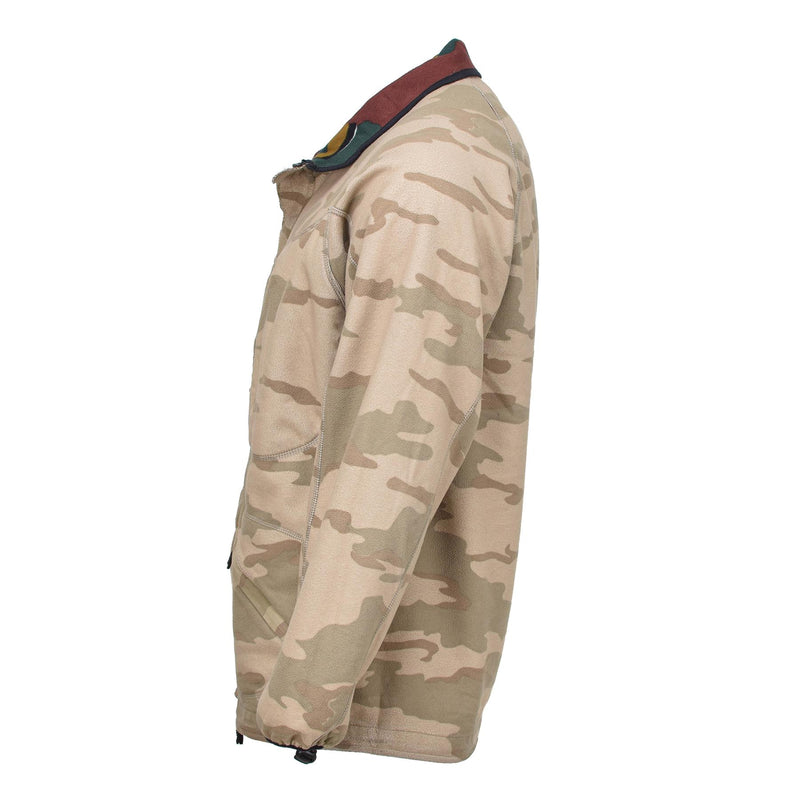 Giacca in pile di pile del belga originale reversibile Windstopper Bdu Jigsaw Jumper