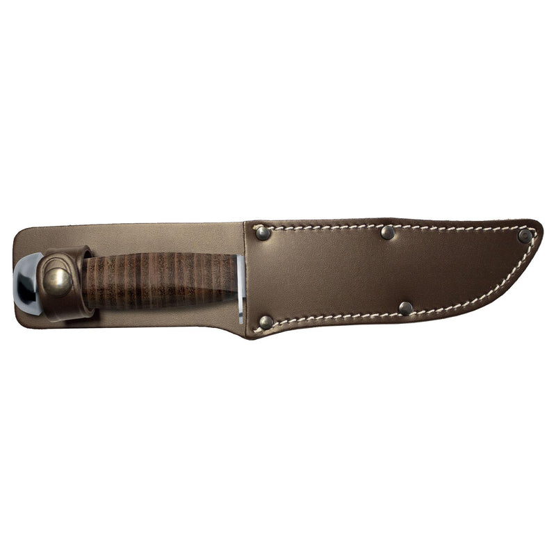 Coltelli da campeggio volpe 610/13 coltello a lama fissa in acciaio inossidabile AISI 420c