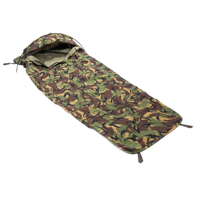 Borsa da sacco militare olandese originale DPM camuflage Goretex impermeabile antivento