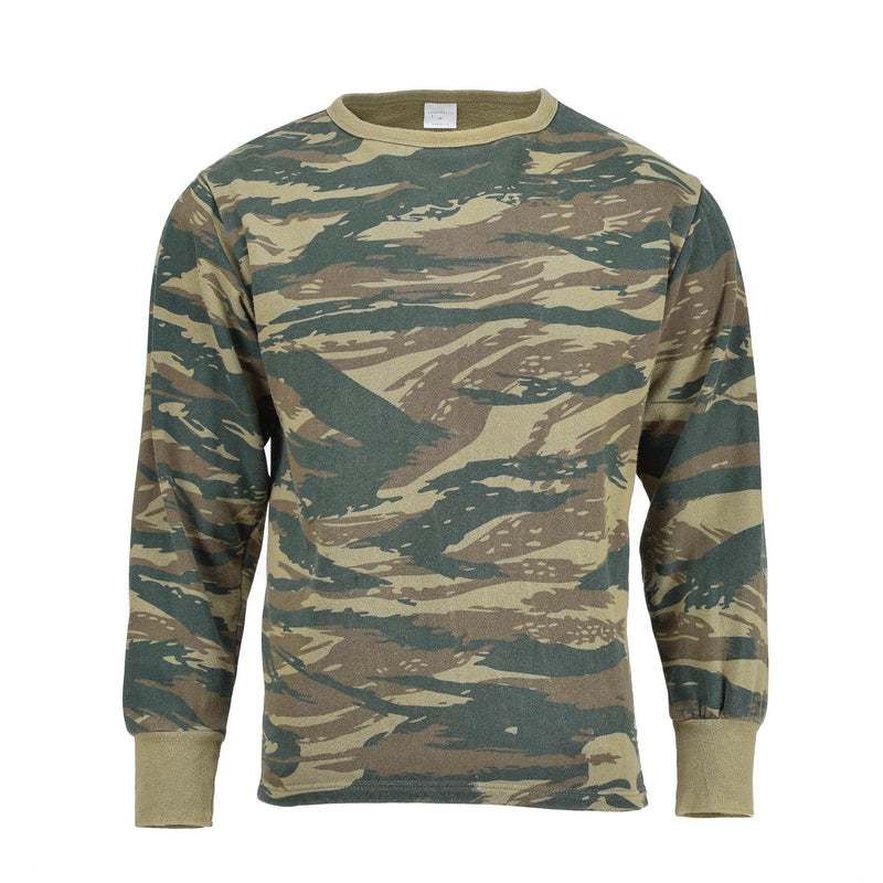 Farna dell'esercito greco originale Grecia Shirte di abbigliamento sportivo militare Lucertola camo