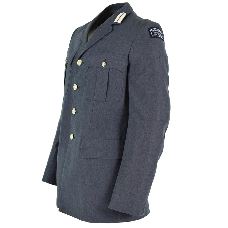 Giacca uniforme formale dell'esercito britannico originale sfilata blu.