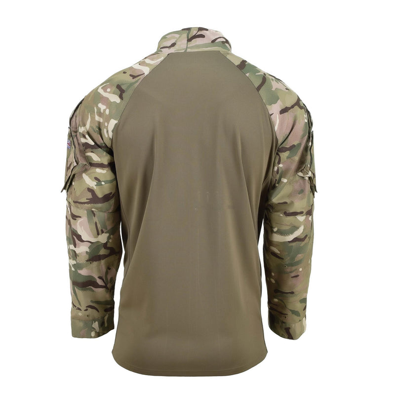 Shirt militare britannico originale Coolmax sottoscritto MTP Armatura tattica UBAC NUOVO