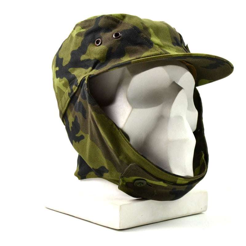 Cappello militare dell'esercito ceco originale M 95 CAMO CZ Field Combat Hat Nuovo