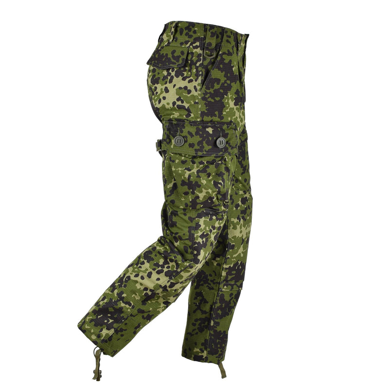 Tacgear marchio danese in stile militare pantaloni da combattimento cargo m84 camo ripstop