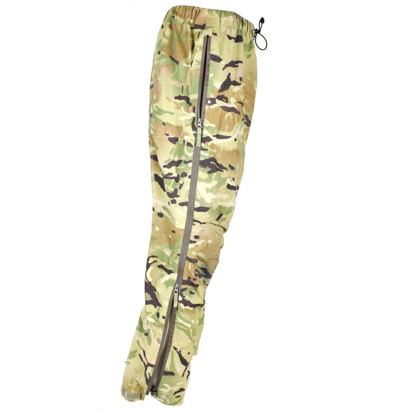 Combattimento militare dell'esercito britannico MTP pantaloni pioggia mimetici Goretex impermeabile